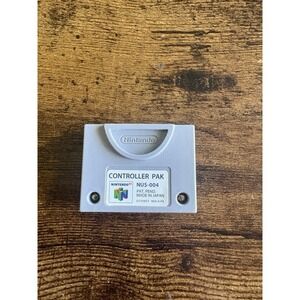 Official Nintendo 64 N64 OEM Video Game Memory Card Controller Pak